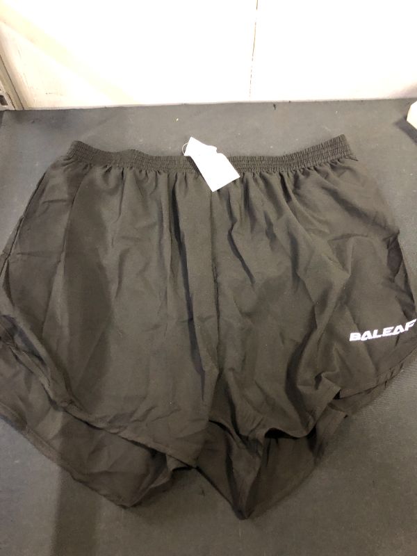 Photo 2 of BALEAF Men's 7" Running Shorts with Mesh Liner Zipper Pocket for Athletic Workout Gym SIZE M 