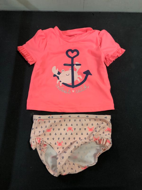 Photo 1 of BABY GIRL 2 PIECE SWIMWEAR SIZE 12M 