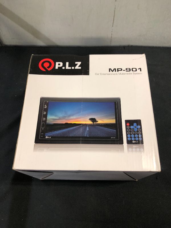 Photo 7 of PLZ MP-901 Double Din Bluetooth Car Stereo-7 Inch HD Capacitive Touchscreen Car Audio Player with Mirror Link, Backup Camera, Steering Wheel Control, Subw, FM/AM Car Radio, MP3, USB/AUX
