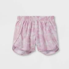 Photo 1 of 2 PACL-Girls' Run Shorts - All in Motion Camo Pink 
Size M 7/8 (girls)
