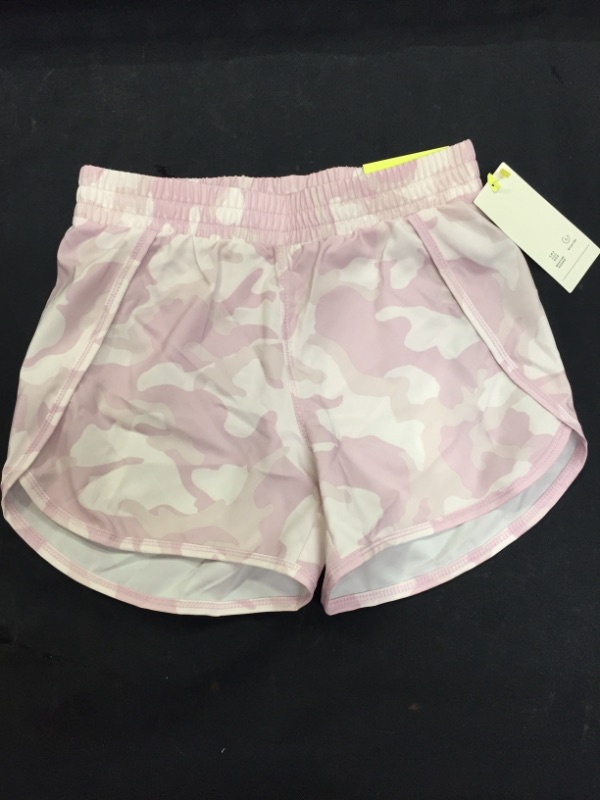 Photo 1 of 2 PACL-Girls' Run Shorts - All in Motion Camo Pink 
Size M 7/8 (girls)
