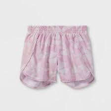 Photo 1 of 2 PACK-Girls' Run Shorts - All in Motion Camo Pink 
Size 10/12 (GIRLS)

