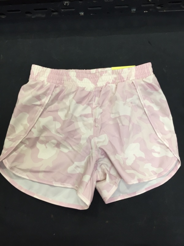 Photo 3 of 2 PACK-Girls' Run Shorts - All in Motion Camo Pink 
Size 10/12 (GIRLS)
