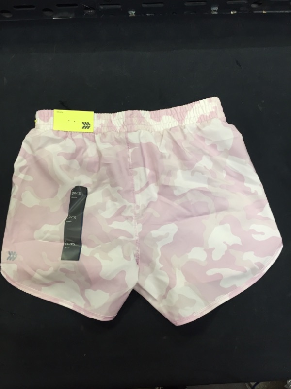 Photo 2 of 2 PACK-Girls' Run Shorts - All in Motion Camo Pink 
Size 10/12 (GIRLS)

