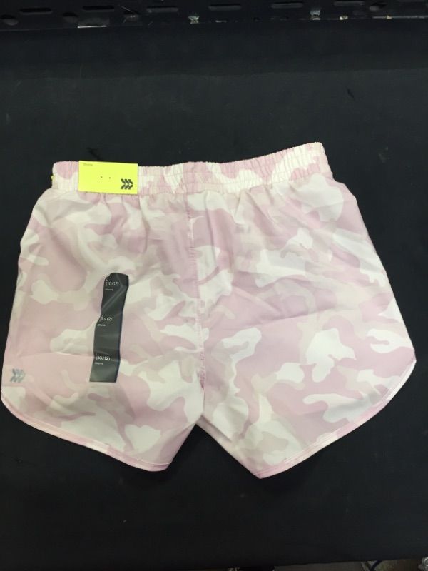 Photo 2 of 3 PACK-Girls' Run Shorts - All in Motion Camo Pink 
Size L 10/12 (girls)
