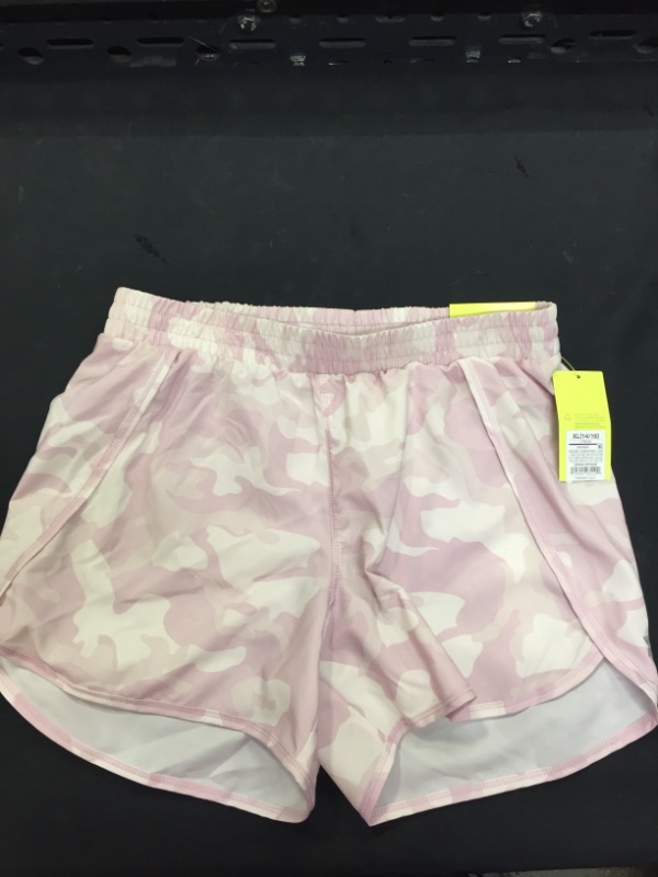 Photo 2 of 3 PACK-Girls' Run Shorts - All in Motion Camo Pink Size XL 14/16 (girls)
