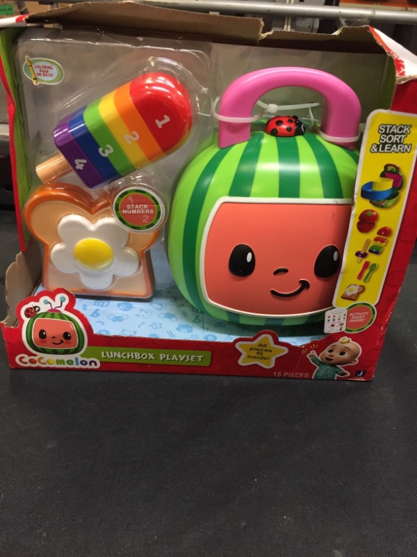 Photo 3 of CoComelon Lunchbox Playset