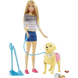 Photo 1 of Barbie Walk and Potty Pup Doll and Playset