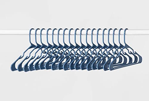 Photo 1 of 18pk Plastic Hangers - Room Essentials™, Waltz Blue
