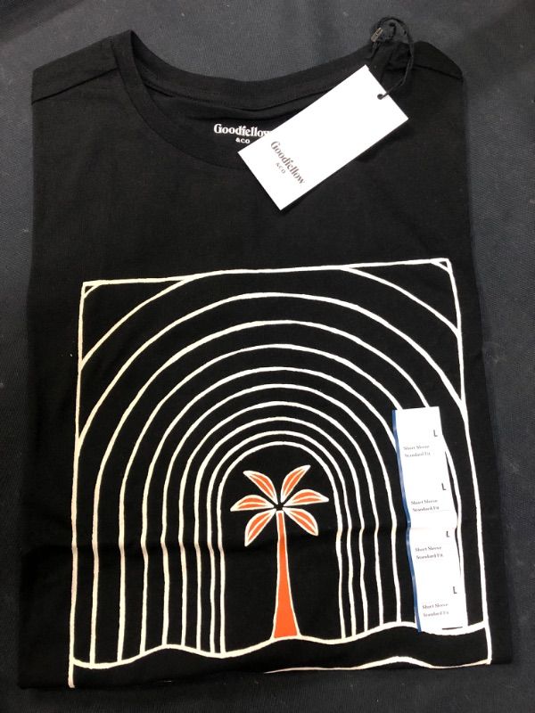 Photo 1 of 2 PACK--Men's Printed Short Seeve T-Shirt - Goodfeow & Co™--SIZE L