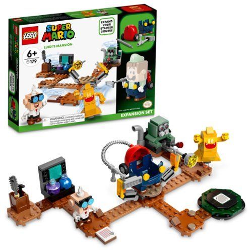 Photo 1 of LEGO Super Mario Luigi’s Mansion Lab and Poltergust Expansion 71397 Building Kit (179 Pieces)
