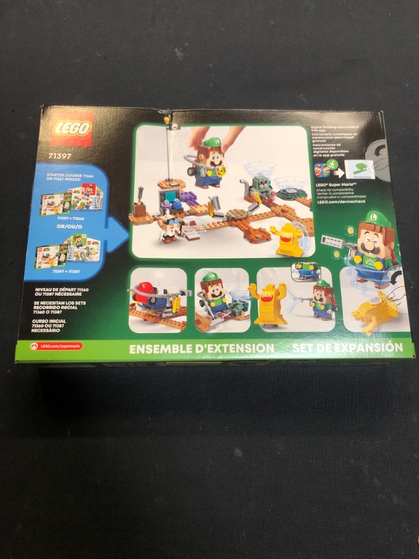 Photo 2 of LEGO Super Mario Luigi’s Mansion Lab and Poltergust Expansion 71397 Building Kit (179 Pieces)
