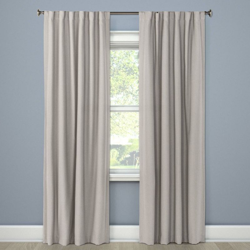 Photo 1 of 1pc 50"x95" Blackout Aruba Window Curtain Panel - Threshold™
