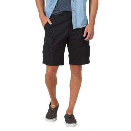 Photo 1 of Black 10 Relaxed Fit Flex Cargo Shorts - 32
