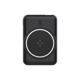 Photo 2 of Just Wireless 5000mAh Dual Port Portable Power Bank - Black

