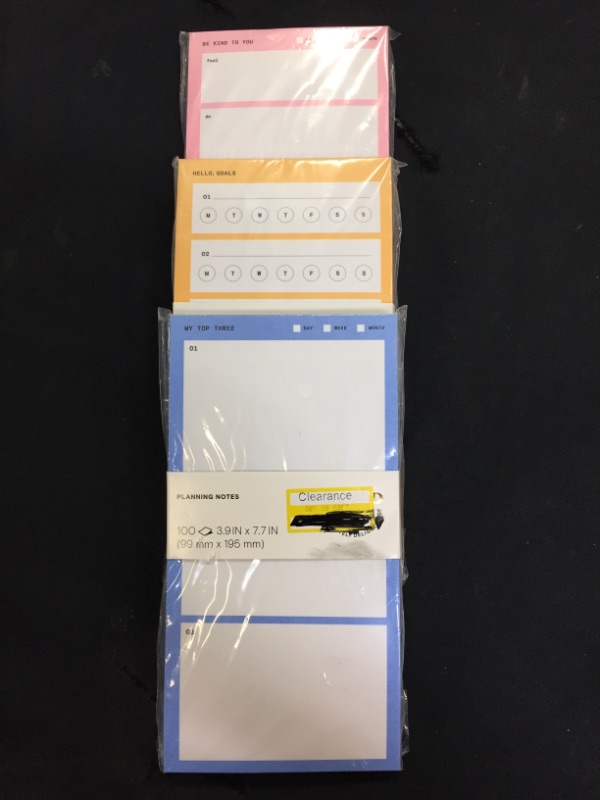 Photo 4 of Post-it Planning Notes
3 PACK