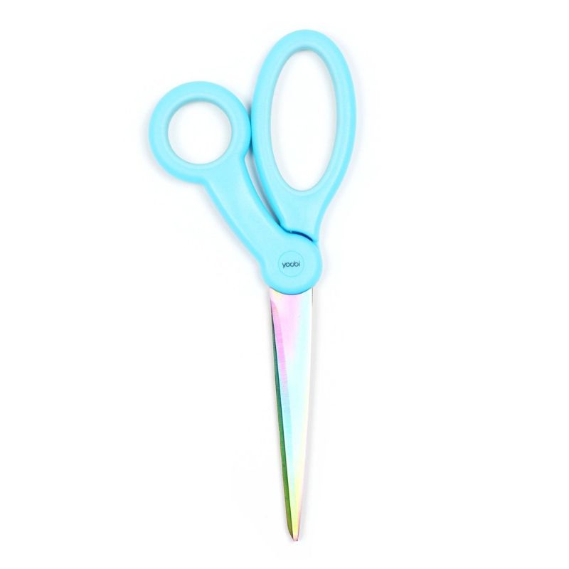 Photo 1 of Yoobi Adult Scissor Blue Oil Slick--2 PACK