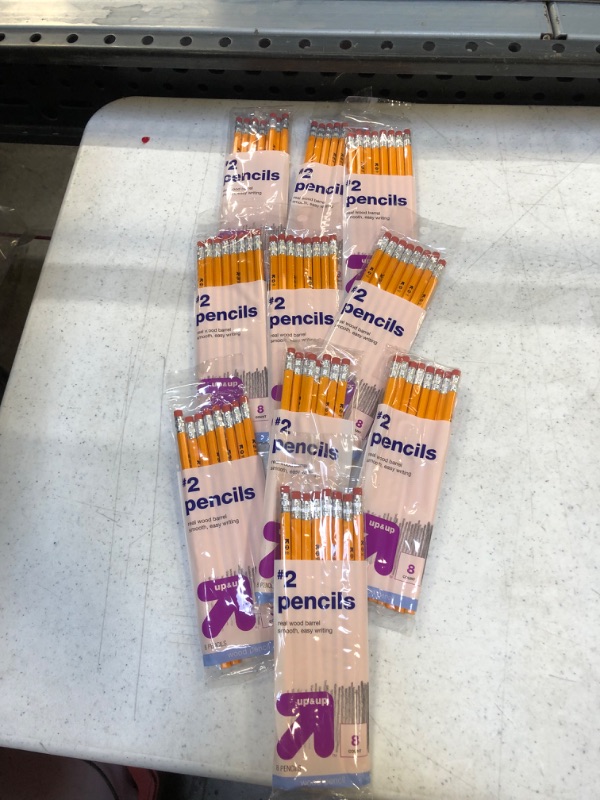 Photo 1 of 10PC LOT, #2 PENCILS 8COUNT