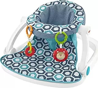 Photo 1 of Fisher-Price Sit-Me-Up Floor Seat, Honeycomb [Amazon Exclusive] (B073H5NHDH)  -- PACKAGING SLIGHTLY DAMAGED --

