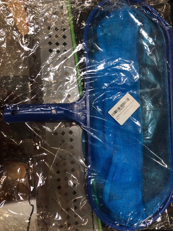 Photo 1 of AHXNBDR Professional Swimming Pool Net, Pool Skimmer, Heavy Duty Swimming Leaf Rake Clean Tool, Deep Mesh Net Bag Debris Catcher, Fits Standard 1-1/4" Pool Pole?Pole Not Included?
