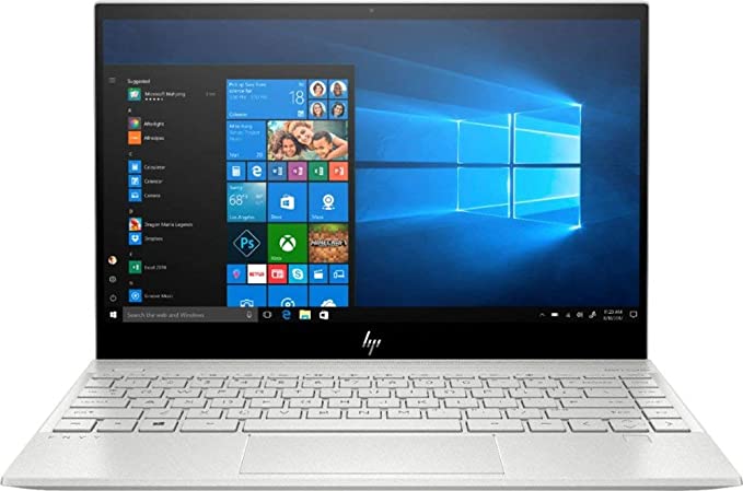 Photo 1 of HP - Envy 13.3" 4K Ultra HD Touch-Screen Laptop - Intel Core i7-1065G7 - 8GB DDR4 Memory - 512GB SSD - Natural Silver
