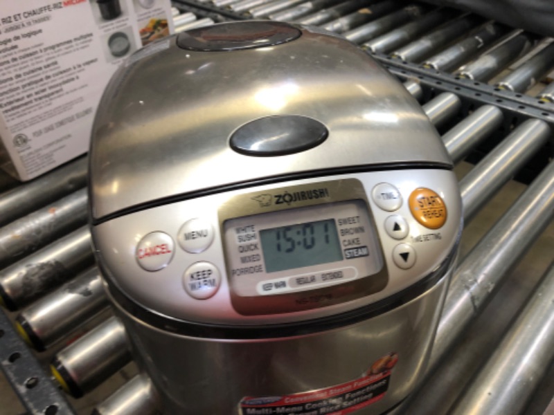 Photo 1 of Zojirushi NS-TSC18 Micom Rice Cooker and Warmer, 10-Cups
