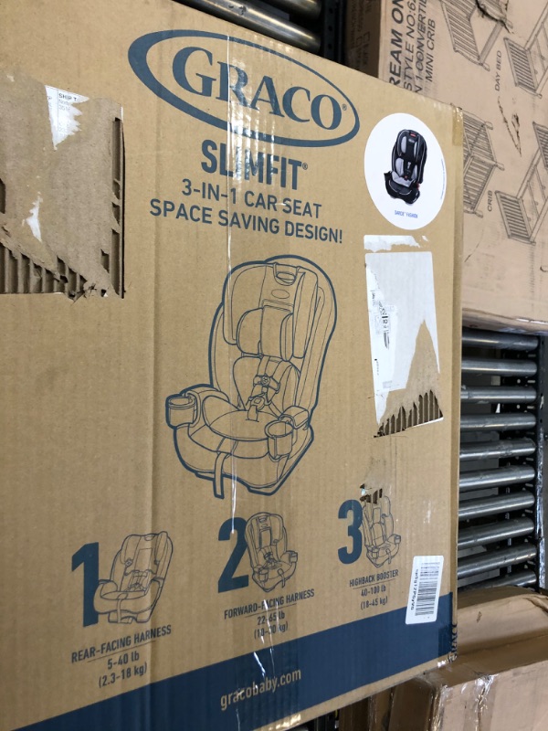 Photo 4 of Graco - Slimfit All-in-One Convertible Car Seat, Darcie -------- FACTORY SEALED