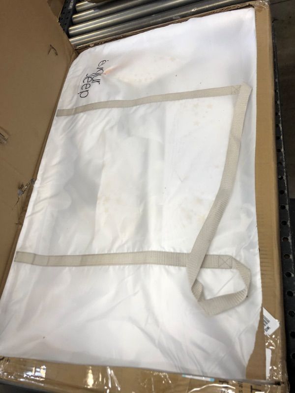 Photo 1 of Evolur Stellar Bassinet and Bedside Sleeper - White -------- NEEDS CLEANING