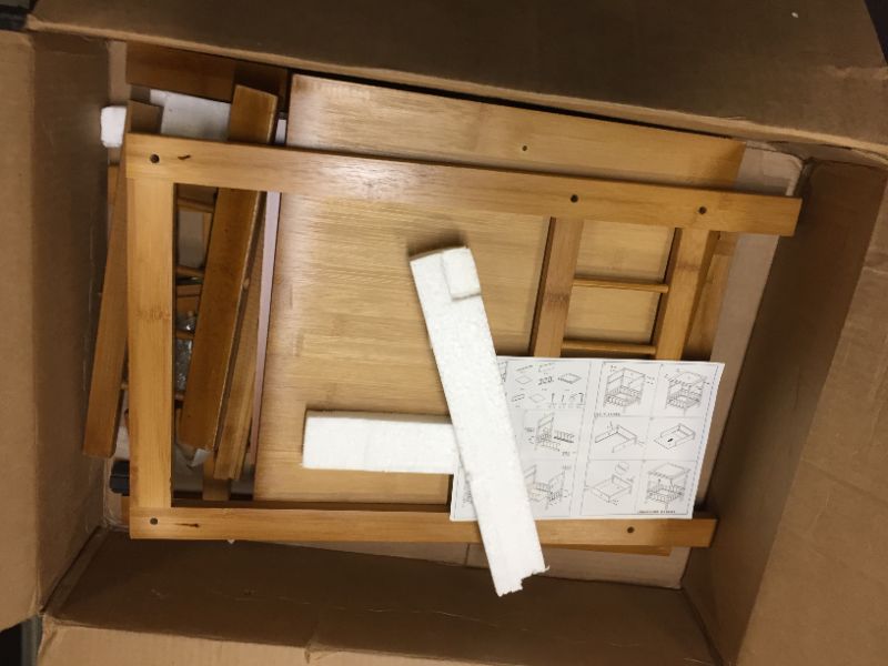Photo 1 of Bamboo side table