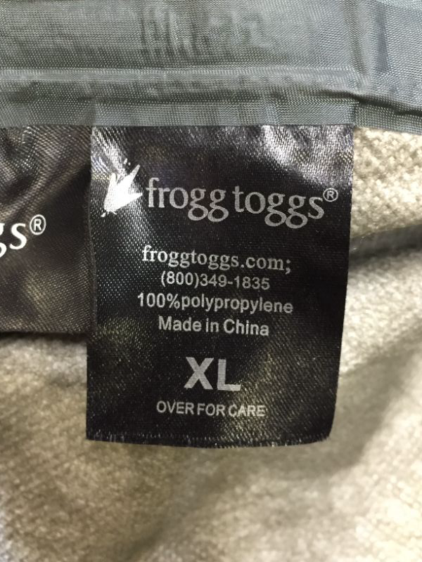 Photo 3 of FROGG TOGGS Tekk Toad Breathable Rain/Wading Jacket
(SIZE XL)