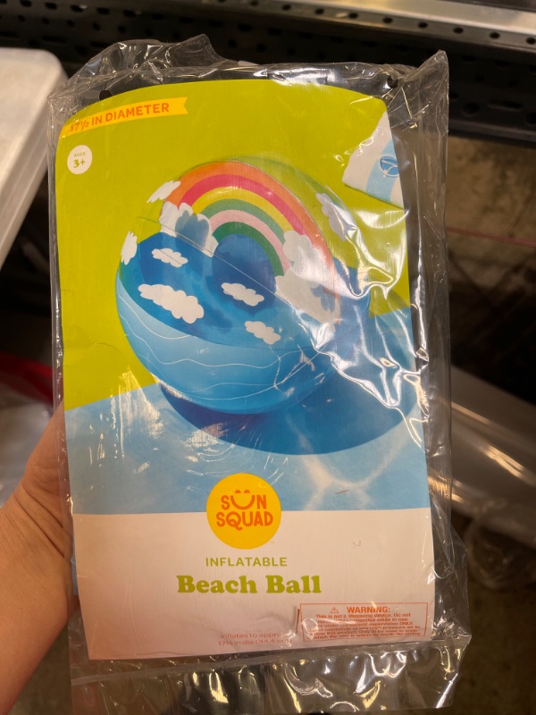 Photo 2 of 17.5 Beach Ball Rainbow - Sun Squad
