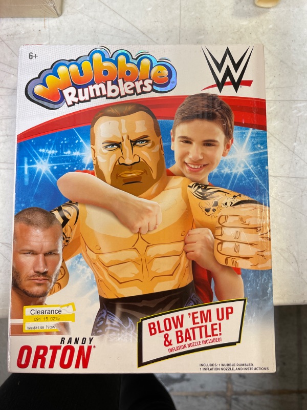 Photo 2 of Wubble Rumblers WWE Randy Orton
