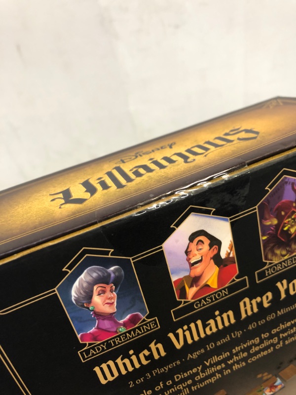 Photo 5 of Disney Villainous - Despicable Plots Strategy Game (factory sealed)