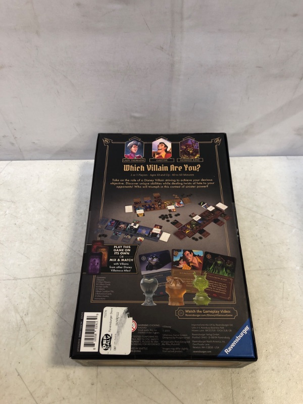 Photo 3 of Disney Villainous - Despicable Plots Strategy Game (factory sealed)