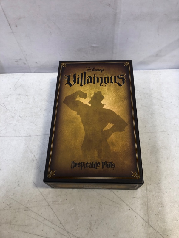 Photo 2 of Disney Villainous - Despicable Plots Strategy Game (factory sealed)