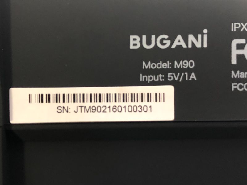 Photo 3 of Bluetooth Speaker, Bugani M90 Portable Bluetooth Speaker with 30W Stereo Sound and Deep Bass,Long-Term Playback,Bluetooth 5.0 100ft Wireless Range, Support TF Card/AUX, Built-in Mic, for Home.
