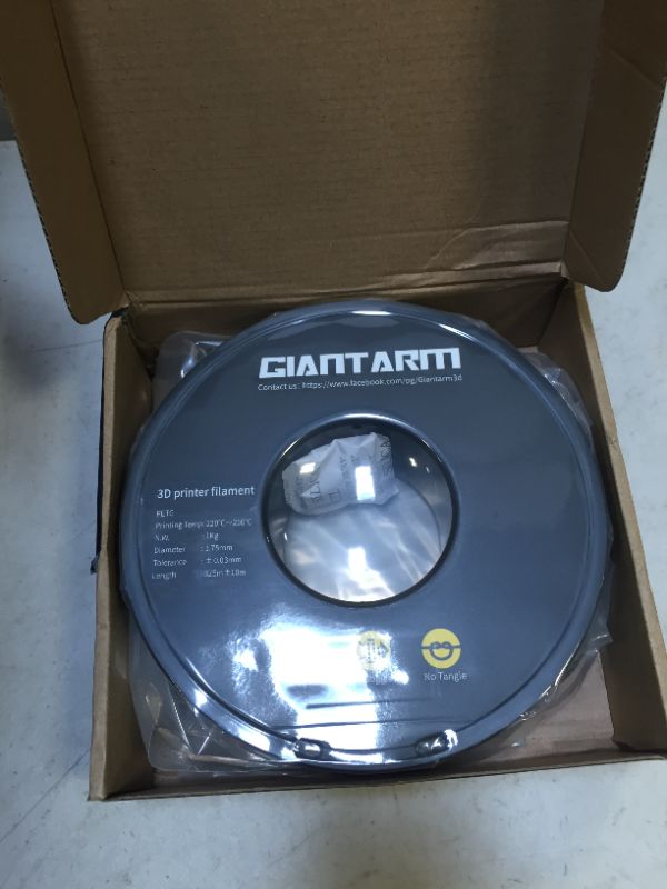 Photo 1 of 3D PRINTER FILAMENT (FACTORY SEALED)