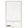 Photo 1 of 1pc Light Filtering Cordless Roman Window Shade White