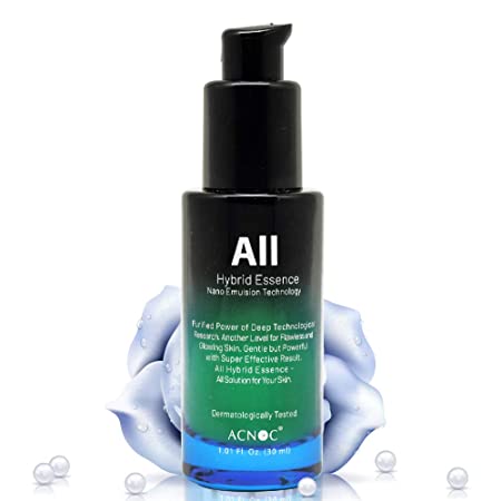 Photo 1 of ACNOC All Hybrid Essence - Silicon Valley Awarded Product, Anti Aging Serum, Vitamin C Serum, Dark Spot and Hyperpigmentation Remover, Scar Corrector and Face Moisturizer for Women and Men
