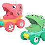 Photo 1 of Dinosaur Toy car for 3 4 5 Year Old boy Toy Truck 2 Pack ...