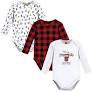 Photo 1 of Hudson Baby Unisex Baby Cotton Long-Sleeve Bodysuits Sz L