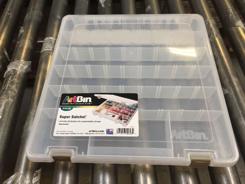 Photo 1 of ArtBin Super Satchel Slim Box, 8-Compartment