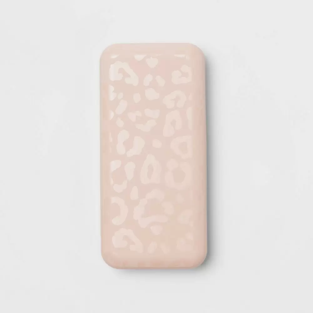 Photo 1 of heyday 4000mAh Power Bank - Pastel Pink Leopard