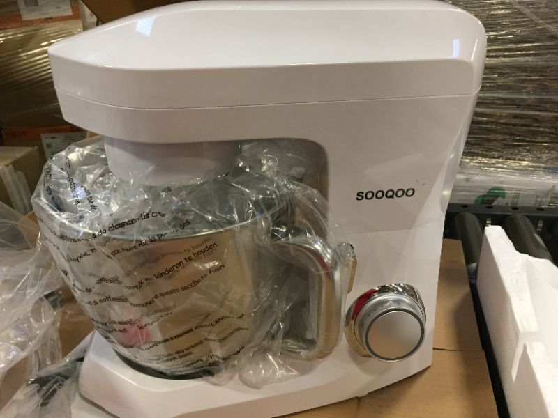 Photo 1 of SOOQOO Stand Mixer Model SM-1534 White 