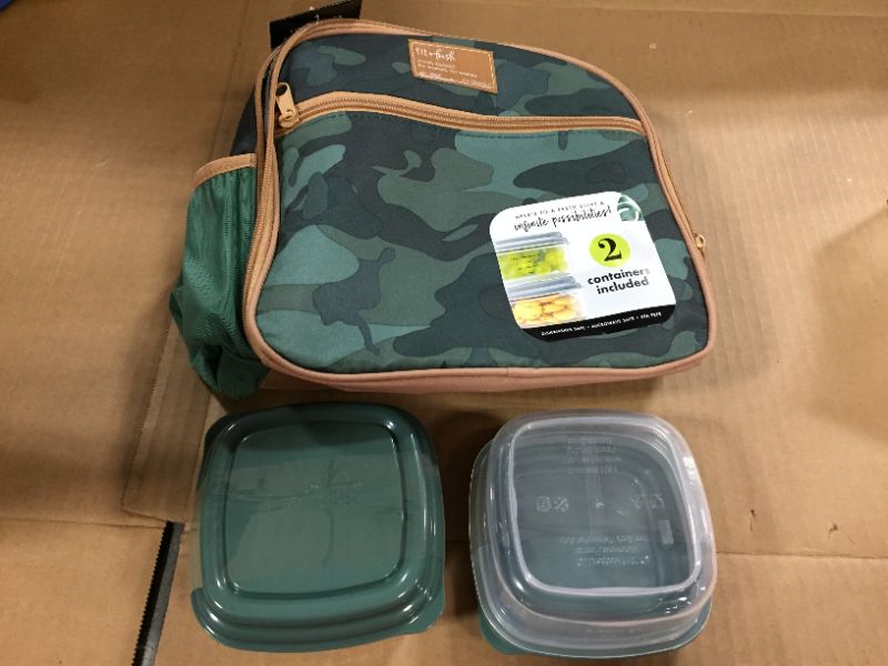 Photo 2 of Fit & Fresh Townsend Lunch Kit 2 Small Containers Included 

