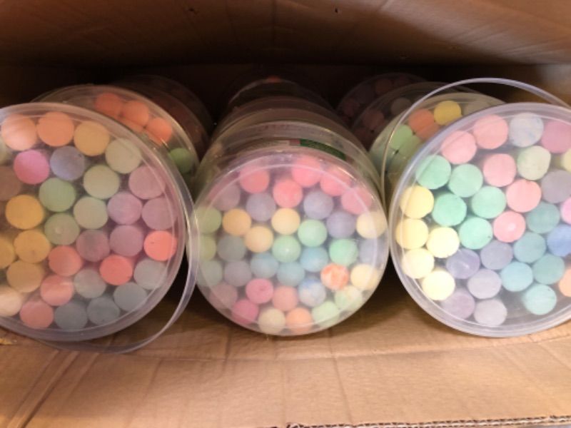 Photo 2 of Anker Play Products Jumbo Chalk 36 Count Colorful Glitter Neon Marble
12 PACKS IN EACH BOX