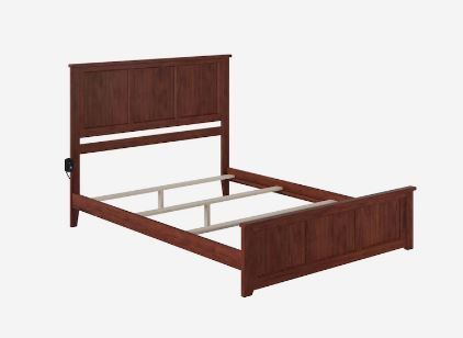 Photo 1 of AFI Furnishings  Madison Walnut Queen Bed Frame ----- HEADBOARD AND FOOTBOARD ONLY