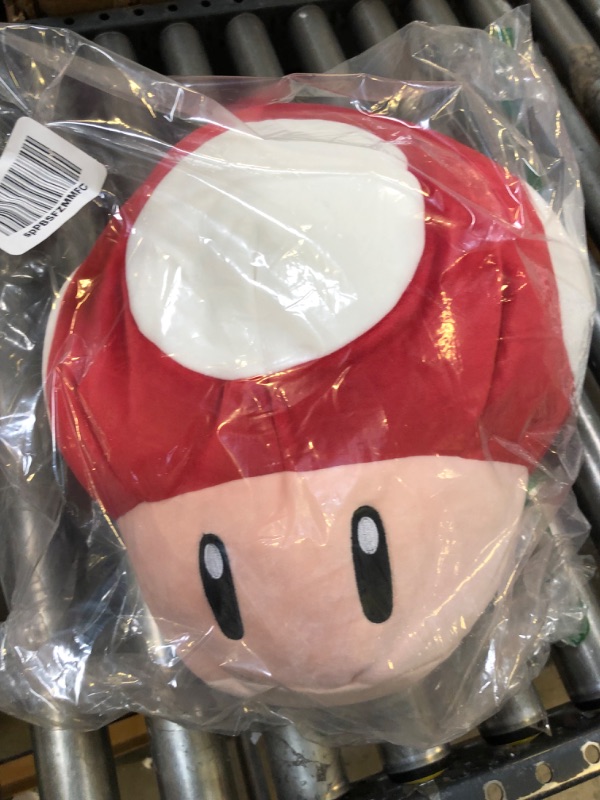 Photo 2 of Club Mocchi Mocchi Nintendo Mario Kart Mega Mushroom Plush Stuffed Toy