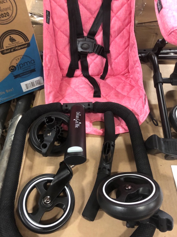 Photo 4 of Dream on Me Coast Rider Stroller - Pink