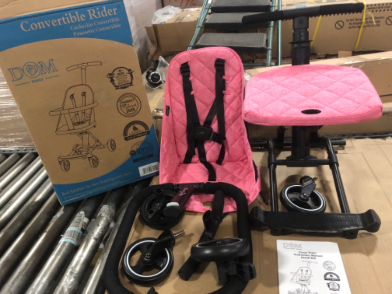 Photo 2 of Dream on Me Coast Rider Stroller - Pink
